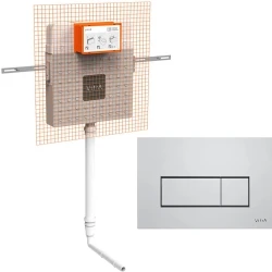 Vitra V8 Fix Helataşı İçin Gömme Rezervuar Seti - 800-2029 Hemen Al