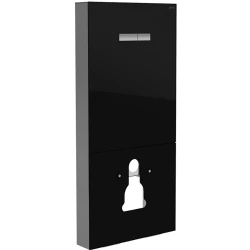 Vitra Vitrus 3-6 L Asma Klozetler İçin Duvar Önü Siyah Cam Rezervuar - 870-5761-01