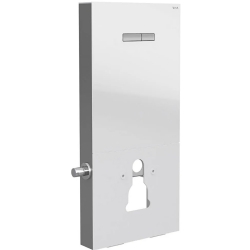 Vitra Vitrus 3-6 L Asma Klozetler İçin Stop Valfli Duvar Önü Beyaz Cam Rezervuar - 870-5770-01