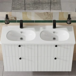 Vitra Zentrum 120x46 Cm Etajerli Lavabo 7795B003-0001