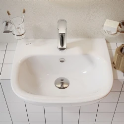 Vitra Zentrum 50x43 Cm Yarım Tezgah Lavabo 5635B003-0001 Hemen Al