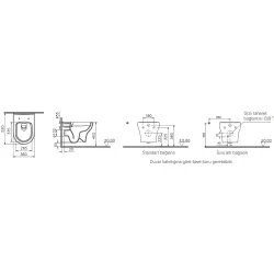 Vitra Zentrum SmoothFlush Asma Klozet - 7787L003-0850 Hemen Al