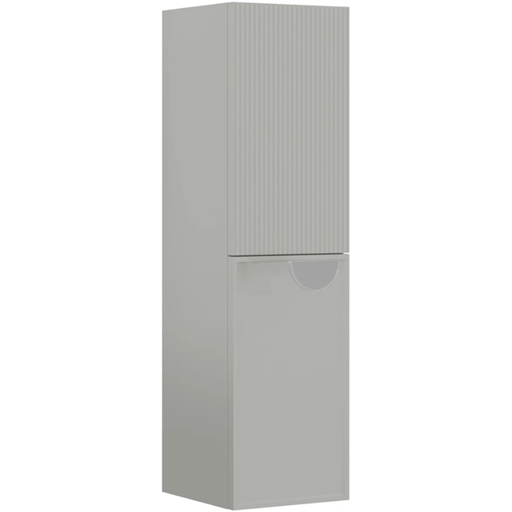 Orka Molino 40 Cm Sol Mat Kaşmir Boy Dolabı (Krom Kulp)
