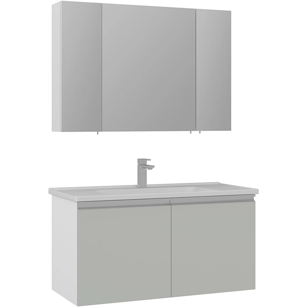 Orka Terme 100 Cm Kaşmir Banyo Dolabı Takımı