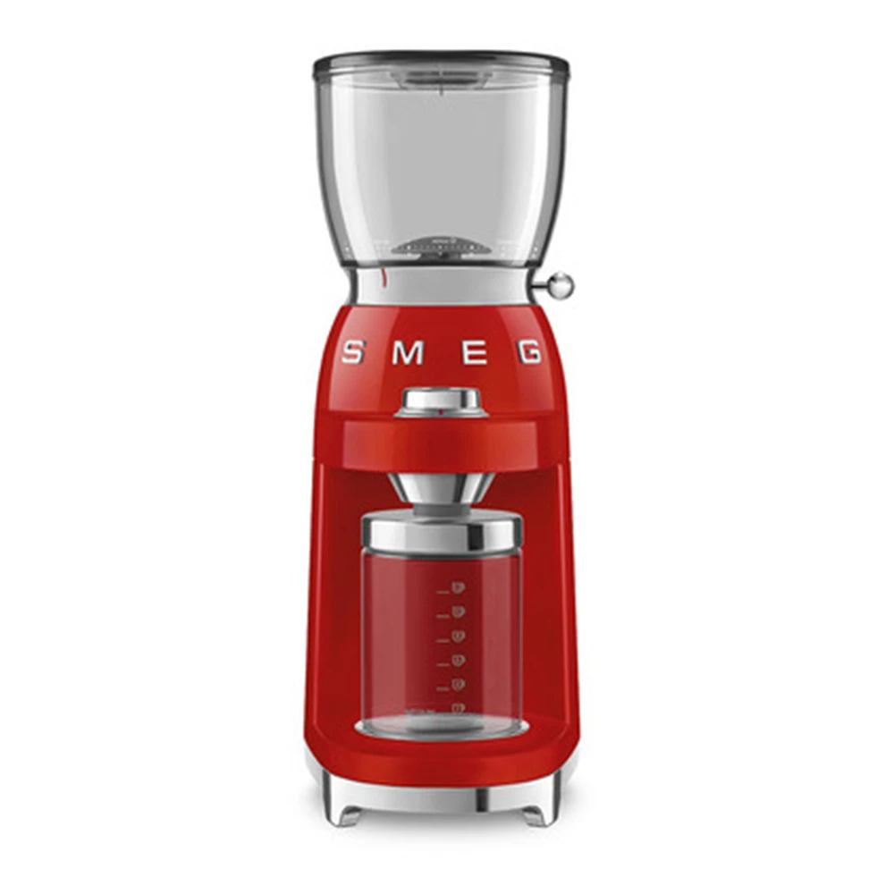 Smeg Kırmızı Kahve Öğütme Makinası CGF01RDEU
