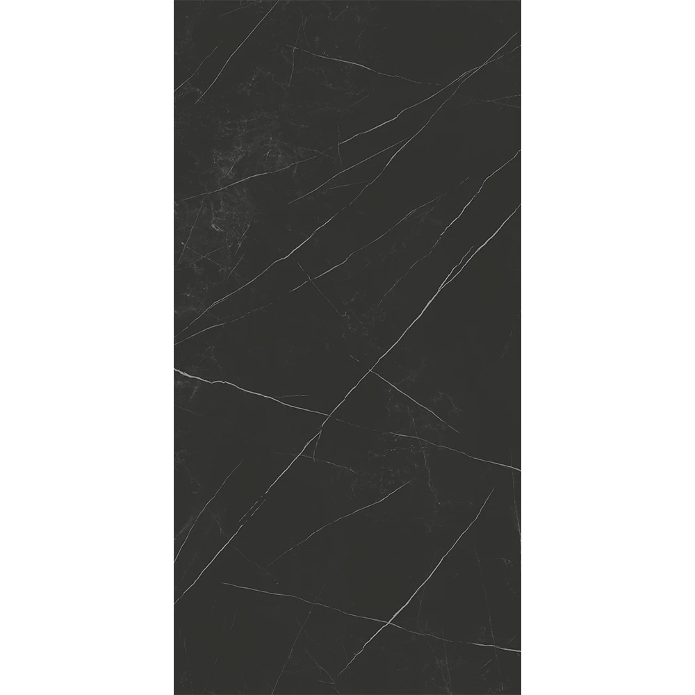 T-One Pietra Nero 12 mm Mat Porselen Tezgah 162x323