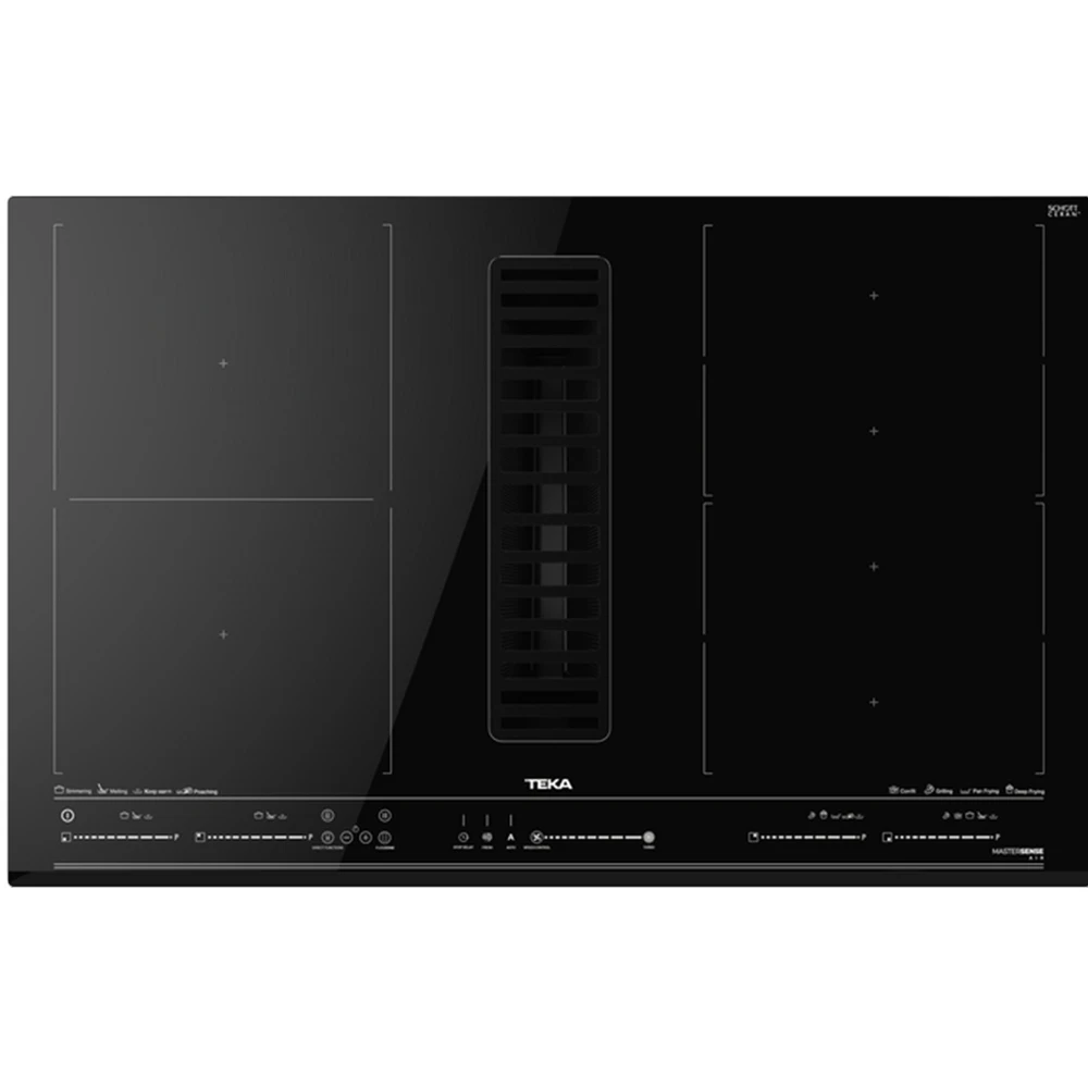 Teka AFF 87601 MST Siyah Entegre Davlumbazlı 80 Cm DirectSense İndüksiyon Ocak