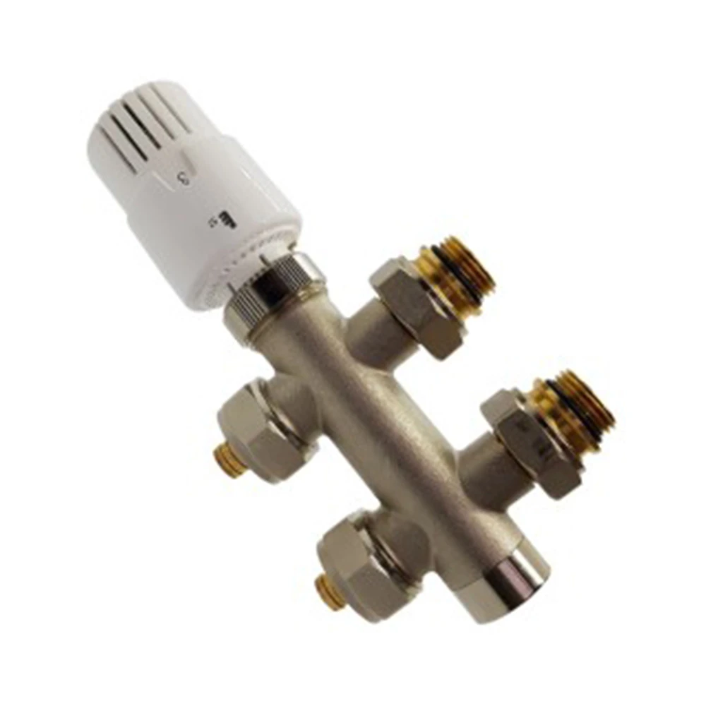 Eca Termostatik H Valf Düz Beyaz Ø16x2 TRV4 602120836