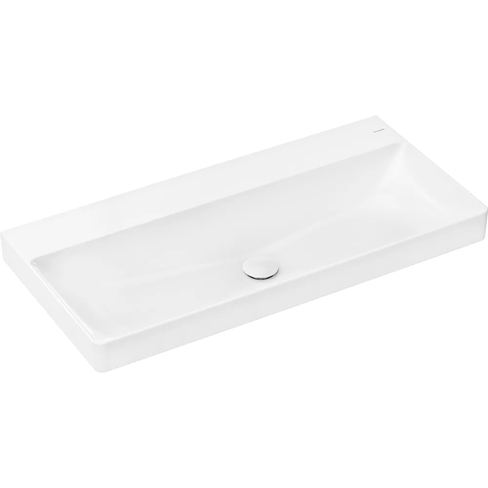 Hansgrohe Xelu Q 100x48 cm SmartClean Batarya Deliksiz Lavabo - 61038450