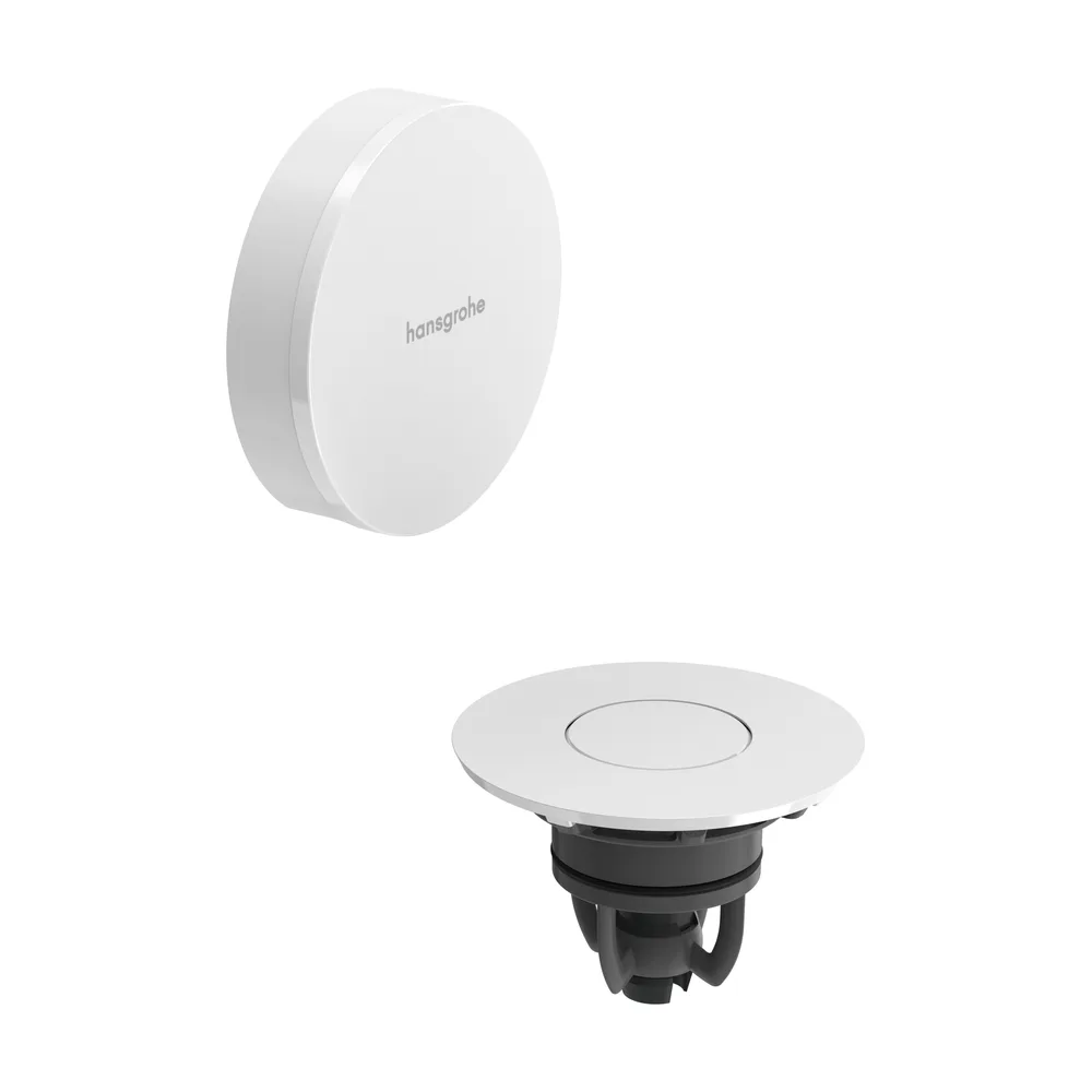 Hansgrohe Flexaplus Mat Beyaz Küvet Gider Seti Üst Grubu - 58187700