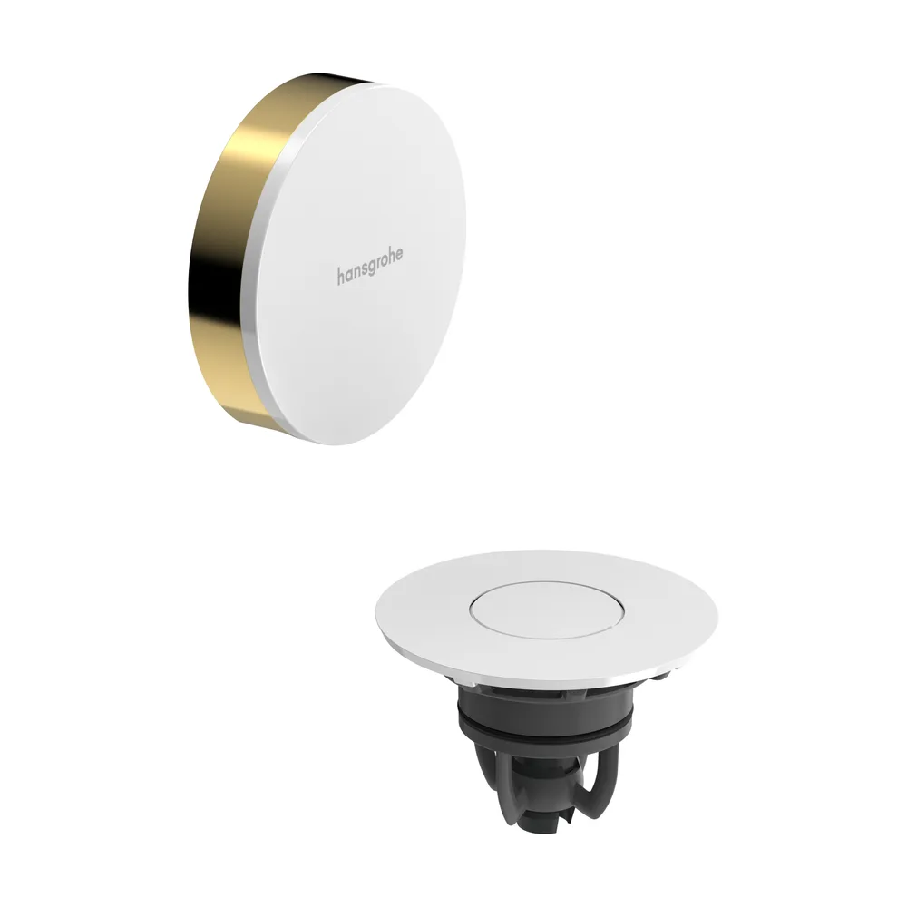 Hansgrohe Flexaplus Parlak Altın Küvet Gider Seti Üst Grubu - 58187990