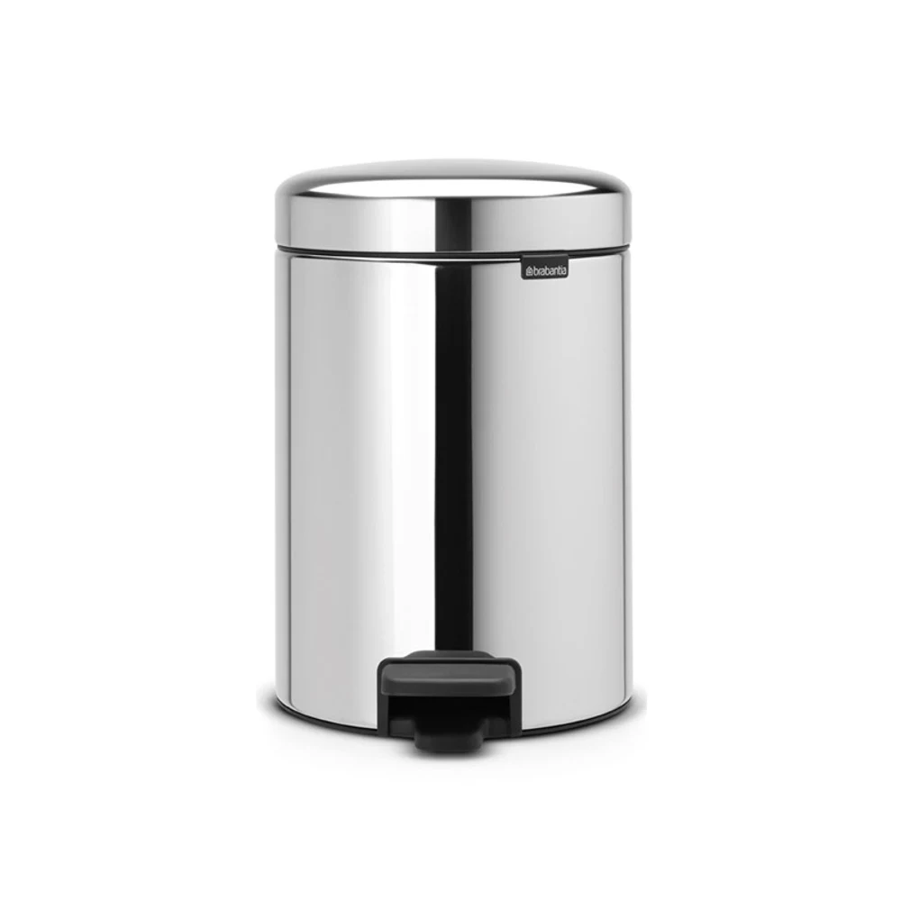 Brabantia Parlak P.Çelik Çöp Kovası Pedallı Soft 5lt
