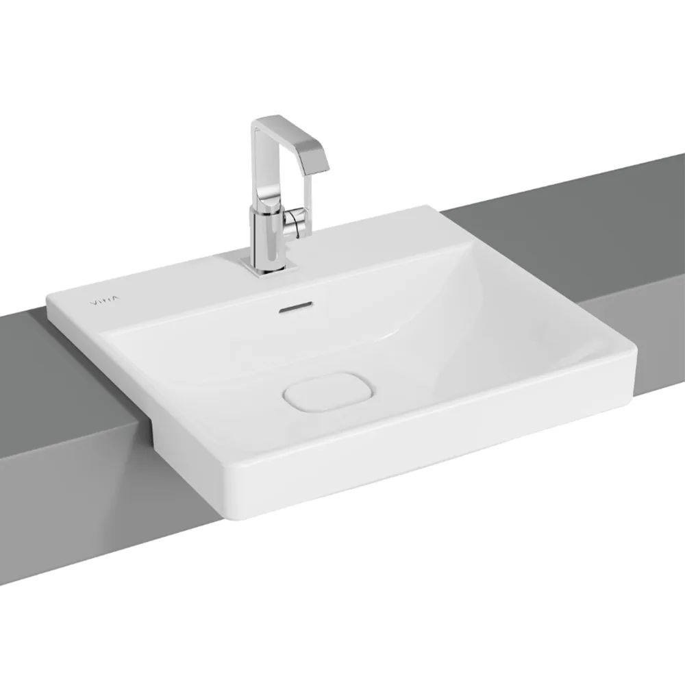 Vitra Metropole 55x47 Cm Yarım Tezgah Lavabo