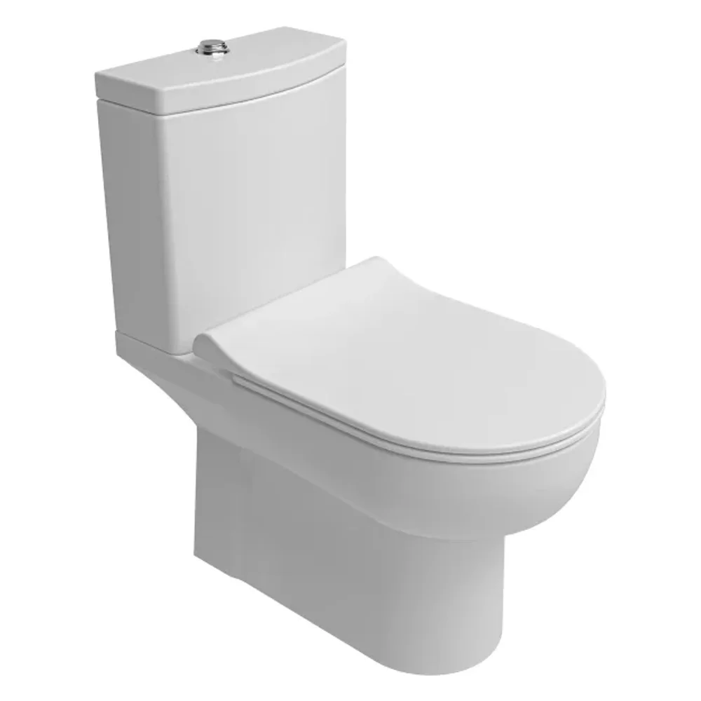 Kale Idea 2.0 Universal Çıkışlı Klozet + Alttan Girişli Rezervuar Seti - 610100100348