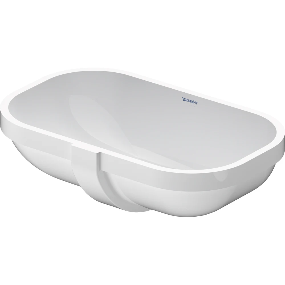 Duravit D-Code 50 Cm Beyaz Parlak Tezgah Altı Lavabo - 0338490000