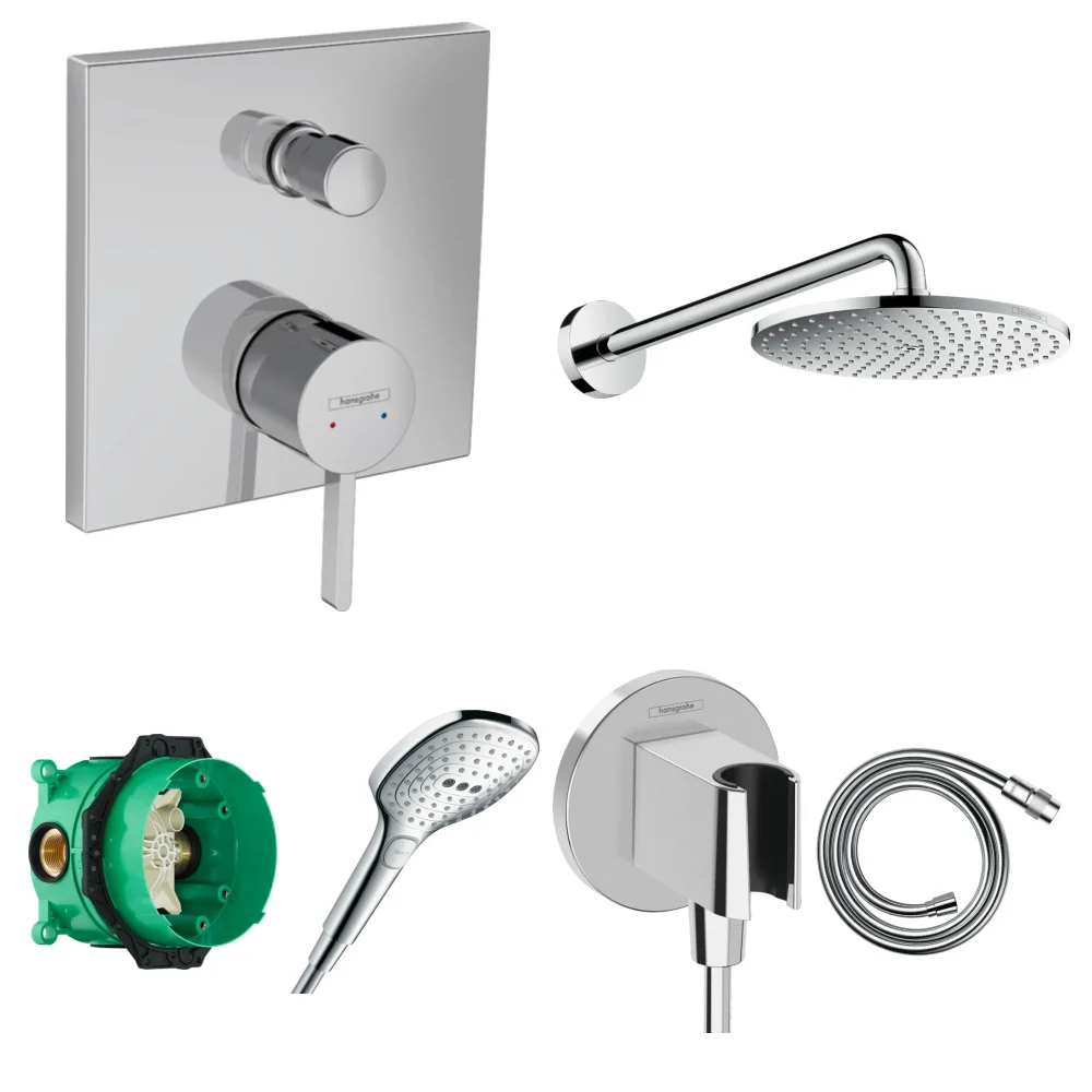Hansgrohe Finoris 2 Çıkış Ankastre Duş Seti - Raindance S 240