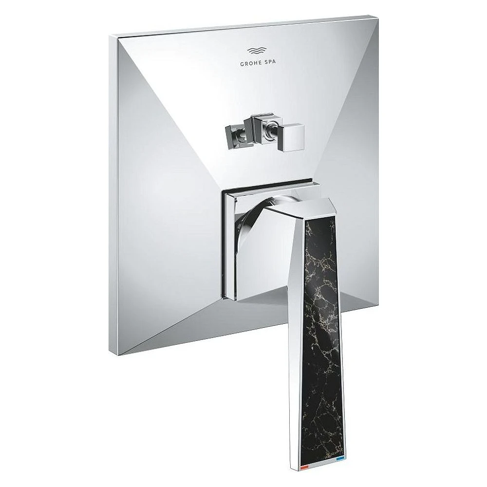 Grohe Allure Brilliant Krom Ankastre Vanilla Noir Banyo Bataryası