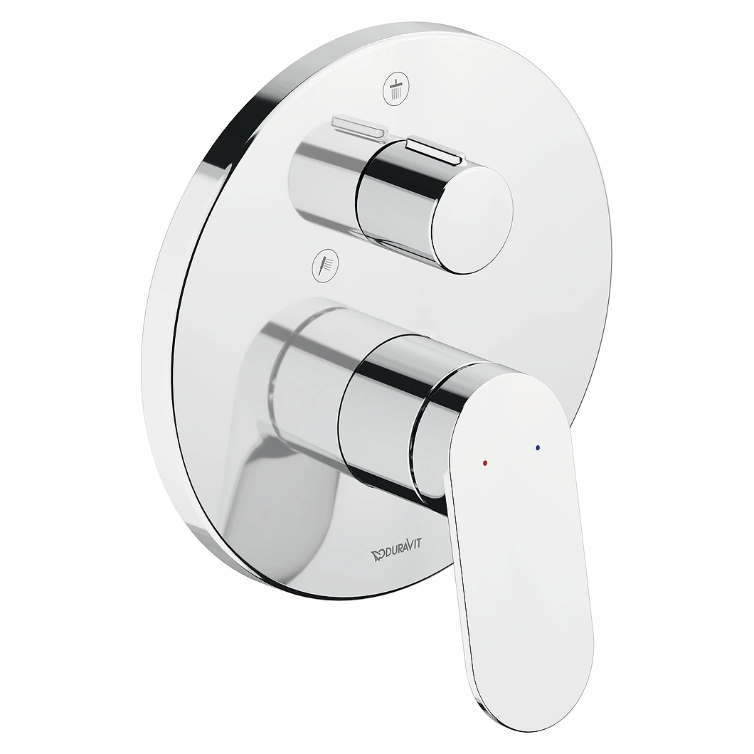 Duravit Wave Çift Çıkışlı Ankastre Duş Bataryası