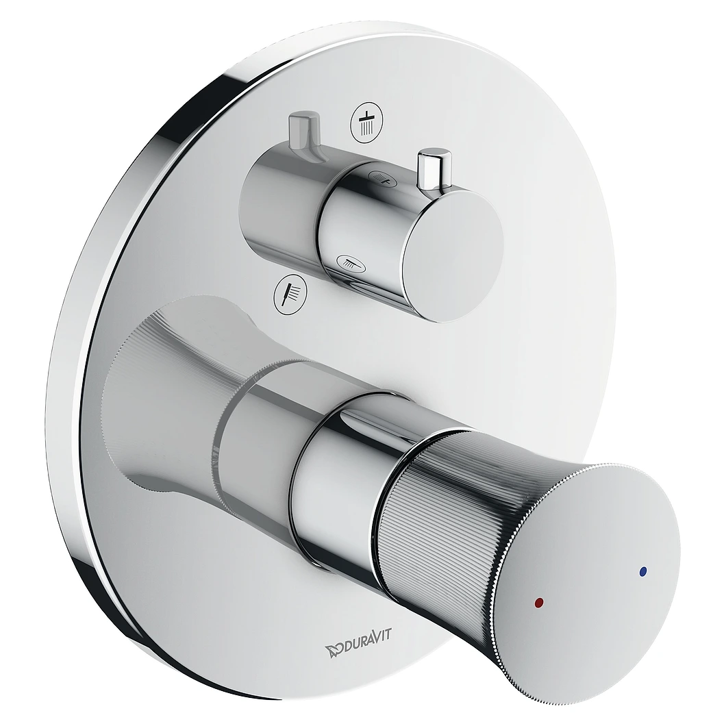Duravit White Tulip Çift Çıkışlı Ankastre Duş Bataryası