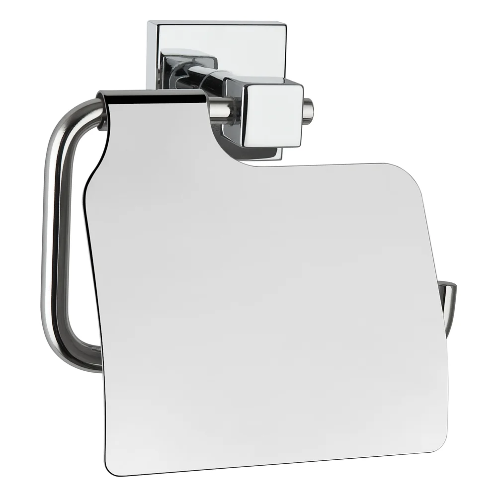 Vitra Q-Line Kapaklı Krom Tuvalet Kağıtlığı