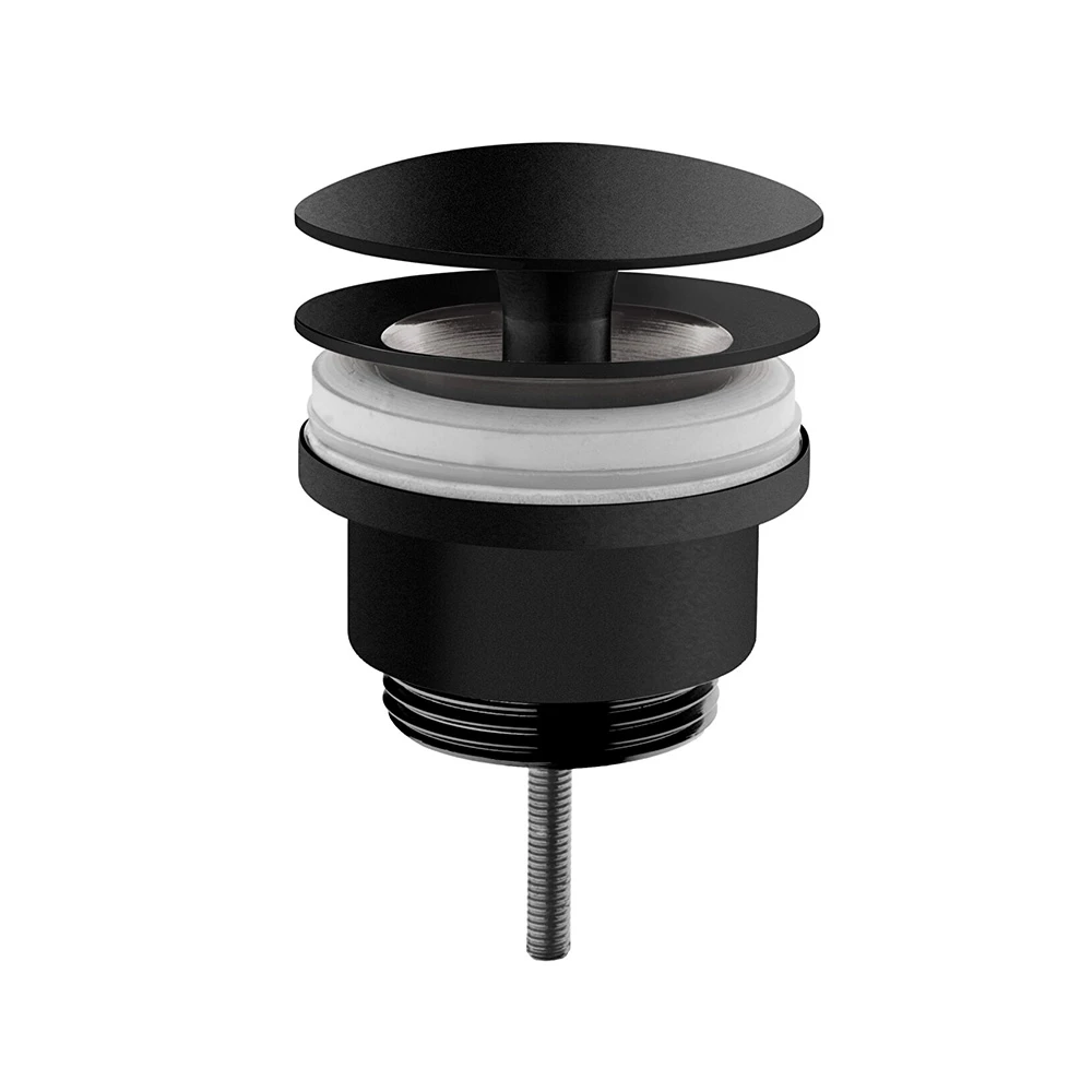 Vitra Origin Classic Universal Sabit Yuvarlak Mat Siyah Lavabo Süzgeci A4514836WTC