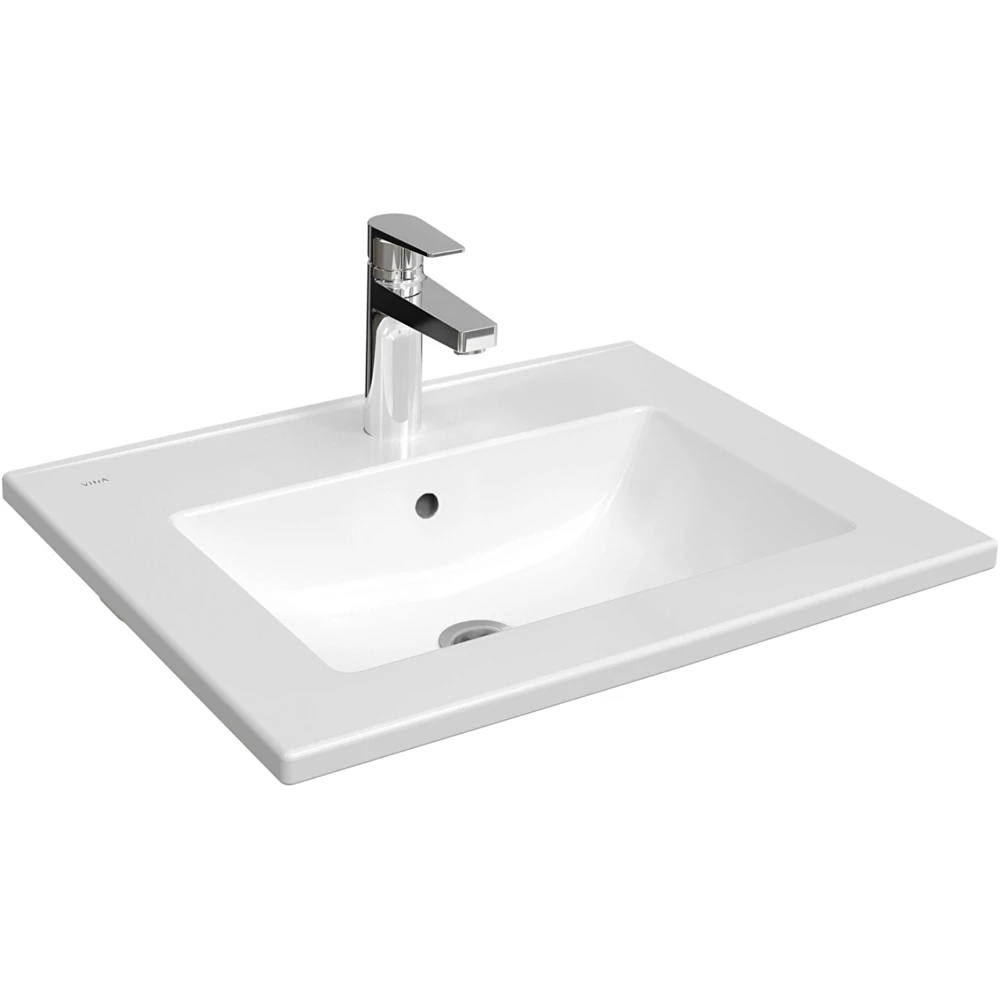 Vitra S20 Square 60x46 Cm Etajerli Lavabo - 7676B003-0001