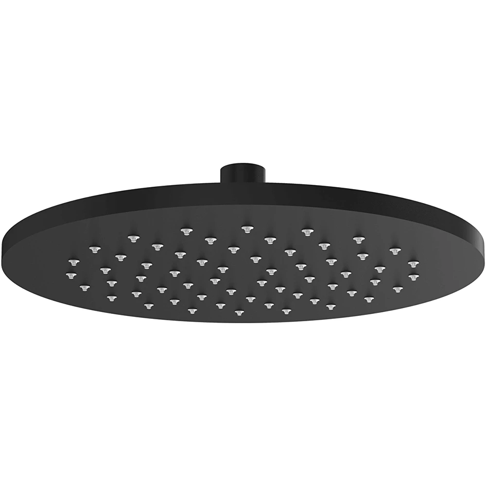 Vitra Suit 25 Cm Yuvarlak Mat Siyah Duş Başlığı - A4563836WTC